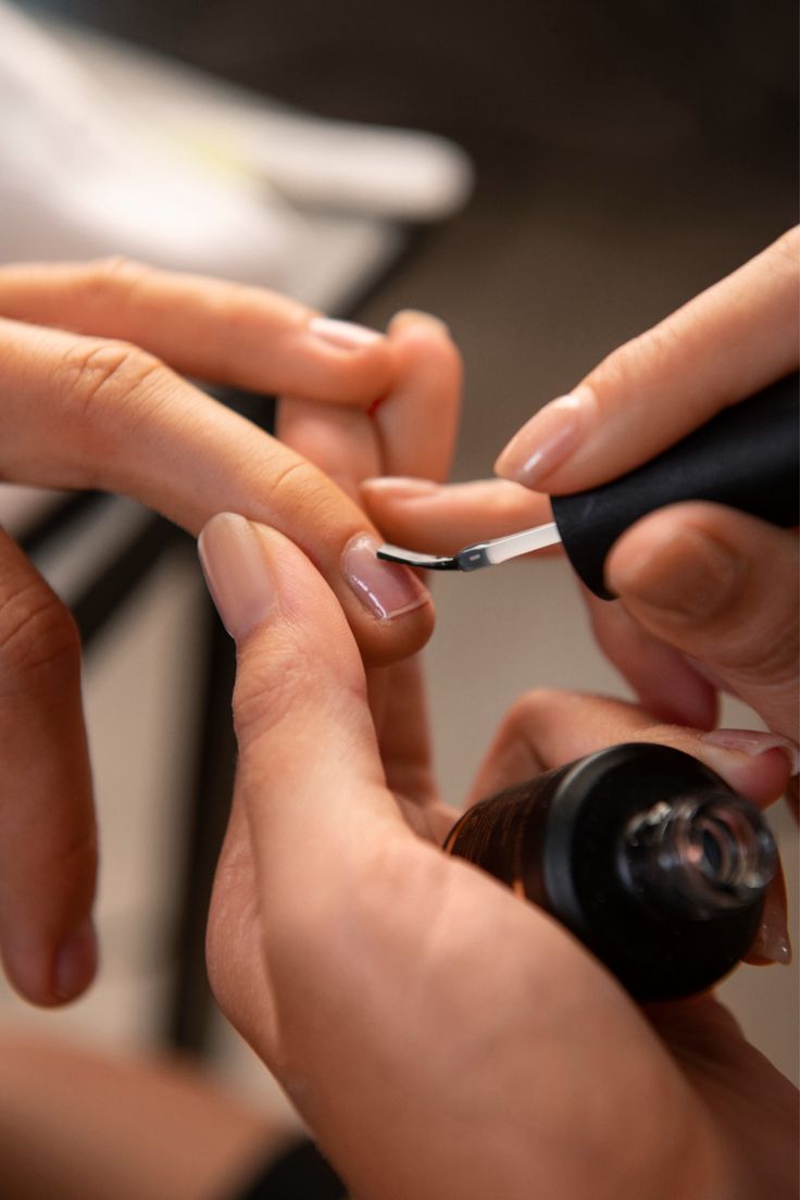 Luxury manicure service