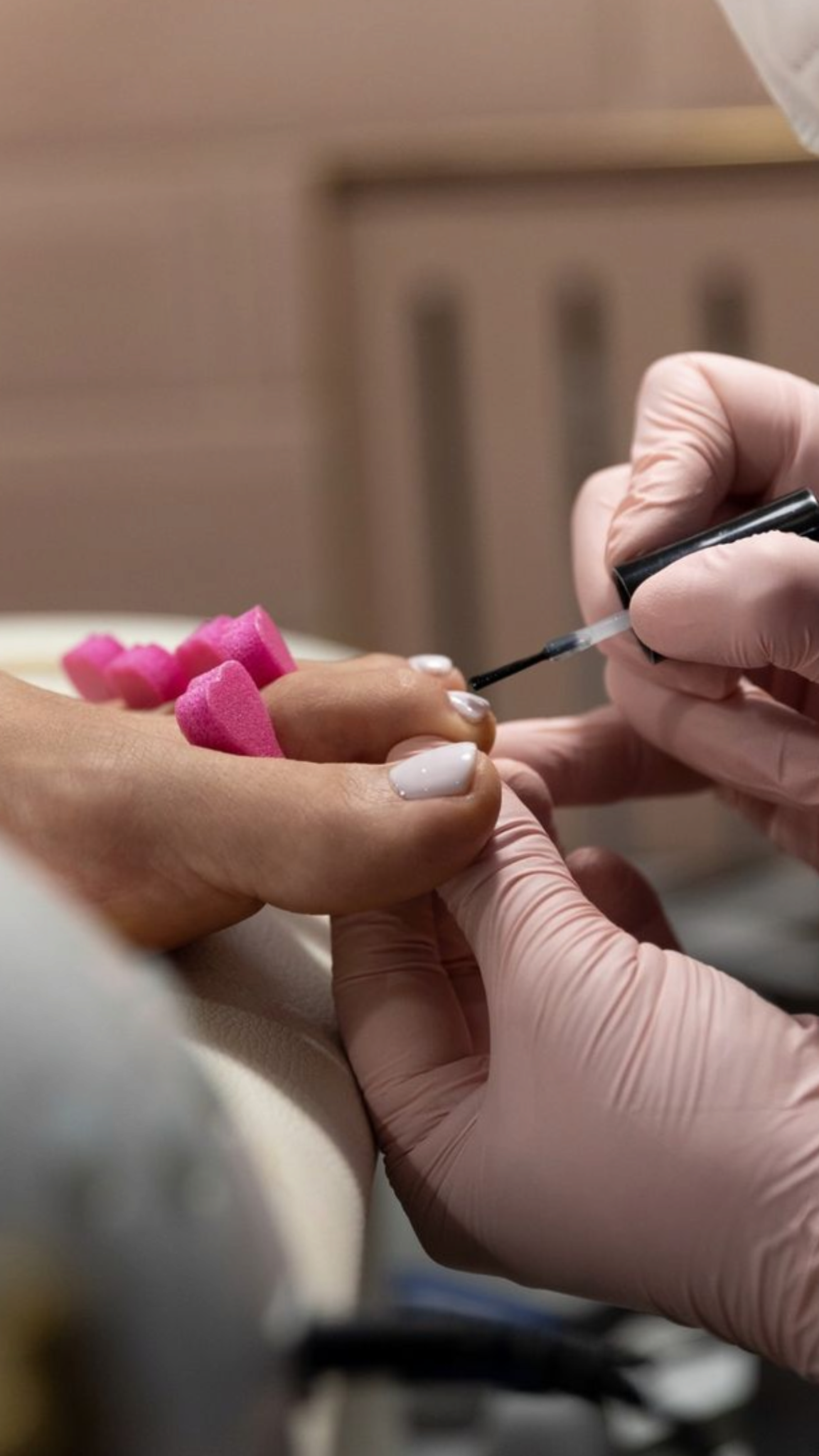 Spa pedicure and foot spa service